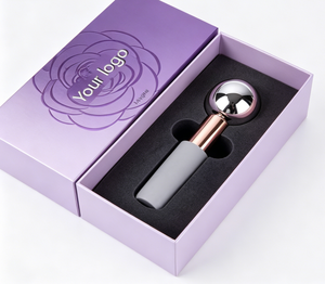 Globi di Ghiaccio in Metallo Argentato con Logo Personalizzato per Occhi, Bastoncini Cryo per Massaggio Viso - Product Image 3
