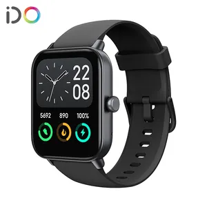 2023 BT panggilan jam tangan pintar 1.8 inci layar 100 + mode olahraga pelacak kesehatan IDO jam tangan pintar warna-warni dengan Alexa suara bawaan