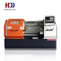 Escritorio doméstico totalmente automático CK6150 mandril manual de tamaño mediano Sistema de control Gsk Torno CNC