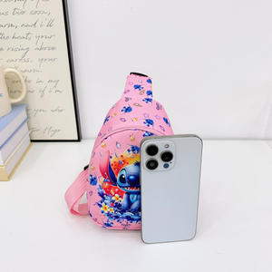 Bolsa de viaje al aire libre, bolso de pecho para niños, bolso de cintura con dibujos animados para niña, monedero nuevo, bolso para niños de 3 a 5 años, bolso de hombro para niños - Product Image 4