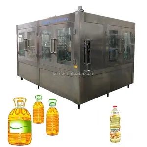 Taire Full automatic machine make sunflower olive edible cooking oil filling bottling machine production line price