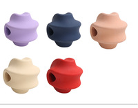 Jouet à mâcher interactif pour chien en caoutchouc de luxe personnalisé, OEM ODM, vente en gros, commande en gros