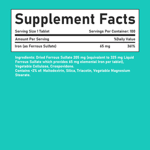 Custom Logo Iron Tablets Energy Dietary <b>Supplement</b> Boost Immune Defense Natural Mineral Tablets for Adults - Product Image 6