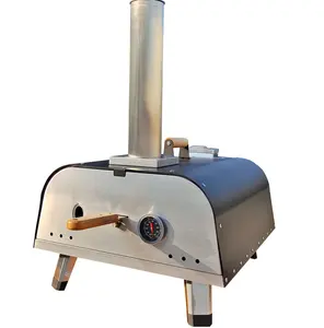 Manufacturer directly supply portable wood fired pizza oven gas pizza oven