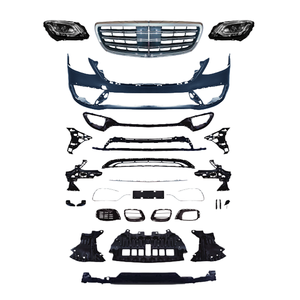 Per <span class=keywords><strong>Mercedes</strong></span>-<span class=keywords><strong>Benz</strong></span> <span class=keywords><strong>S</strong></span>-CLASS W222 paraurti anteriore e posteriore nuova plastica ABS di alta qualità durevole per auto modello <span class=keywords><strong>Benz</strong></span> - Product Image 6