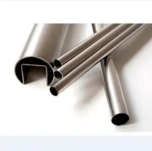 Hot Sale Popular Stainless Steel Slotted Pipe Slot Tube For Balustrades Handrails