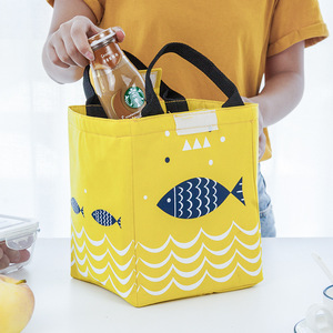 Lunch Bag Portable Insulated Waterproof Cute Fish Design Bento Bag Multipurpose - Product Image 2