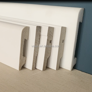 Venta caliente barato de alta durabilidad de Instalación rápida decoración interior rodapié de poliuretano y moldura de PVC para la venta - Product Image 2