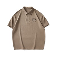 Vente en gros de tissu en coton piqué de luxe de haute qualité sérigraphie sport décontracté personnalisé course à pied chemise polo de golf pour hommes