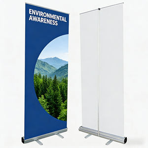 ZJ ZJ-r Ayarlanabilir Su Geçirmez Dijital Rulo Banner Standı Reklam, Sergi ve Etkinlik Promosyonu için - Product Image 6