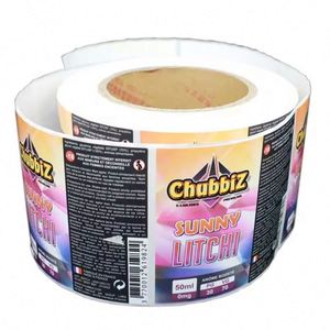 Custom Printed Packaging Adhesive <b>Sticker</b> Printing <b>Roll</b> Label Art Paper <b>Stickers</b> - Product Image 4
