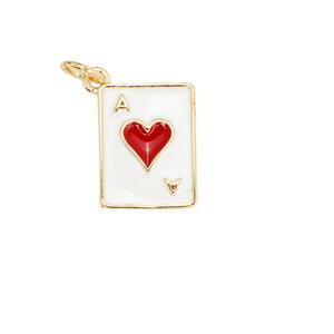 Copper Electroplated Square Pendant For Necklace Making Geometric Shape Jewelry Findings - Product Image 5
