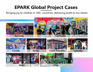 Epark ba màn hình mô phỏng đua xe năng động Kinh nghiệm tốt đồng tiền hoạt động lái xe máy trò chơi - Product Image 5