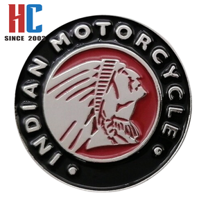 Insigne d'épinglette en métal émaillé pour <span class=keywords><strong>moto</strong></span> indienne personnalisé de 20 ans en usine - Product Image 2