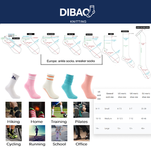 Chaussettes de football <span class=keywords><strong>DIBAO</strong></span> LOW MOQ pour hommes, respirantes, antidérapantes, en nylon, pour le sport et la gym. - Product Image 4