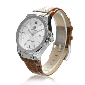 Montres de luxe en acier inoxydable haut de gamme pour <span class=keywords><strong>couple</strong></span>, mouvement à quartz, montre-bracelet, mode classique, montre en cuir pour <span class=keywords><strong>couple</strong></span> - Product Image 2