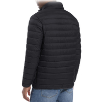 Fabricants de vêtements sur mesure Veste en duvet matelassée coupe-vent chaude d'hiver pour hommes Veste en duvet légère et résistante à l'eau