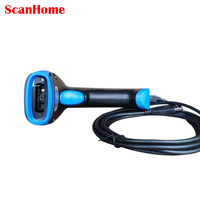 Lecteur de codes-barres portable Scanhome SH-210-HD USB Série RS232 TTL Réseau Wi-Fi Interface 485 Lecteur de codes QR Stock COM Garantie 1 an FCC