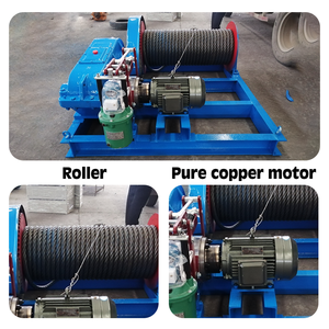 10 tấn đôi trống khai thác tời 220V/380V Hệ thống tời điện cho các ứng dụng trục dọc - Product Image 6