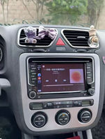 Écran multimédia sans fil Carplay de 7 pouces, navigation Android Auto, navigation GPS, écran tactile Bluetooth, support de tableau de bord noir