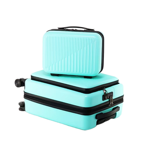 Vente en gros Style moderne Grande capacité <span class=keywords><strong>Valise</strong></span> fonctionnelle Spinner <span class=keywords><strong>Valise</strong></span> à roulettes multifonctionnelle Ouverture par l'avant Bagages de voyage - Product Image 2