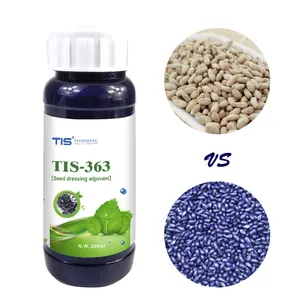 Seed coating polymer wrap chemical bright Color Seed protection dressing adjuvant TIS-363