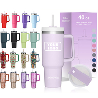 Gobelet isotherme de haute qualité 40 oz Adventure Cup, sublimation, double paroi, acier inoxydable, tasse de voyage sous vide avec poignée