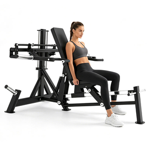Nouvelle Machine Tout-en-un Exclusive à Suspension, Multifonctionnelle et Réglable, pour Exercices de <span class=keywords><strong>Dos</strong></span> et de Pression des <span class=keywords><strong>Épaule</strong></span>s, à Charge par Plaques en Acier - Product Image 1