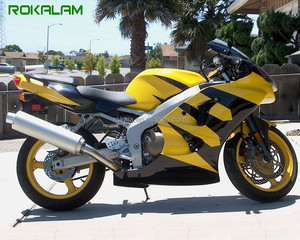 Carenados deportivos para Moto <span class=keywords><strong>Kawasaki</strong></span> <span class=keywords><strong>Ninja</strong></span> <span class=keywords><strong>ZX6R</strong></span>, ZX-6R, 98 <span class=keywords><strong>99</strong></span>, ZX, 6R, 1998, 1999, ZX636, color amarillo, negro, ABS - Product Image 1