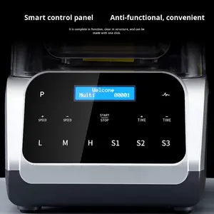 상업용 K69 스무디 기계 특수 CNC 터치 스크린 패널 전기 밀크셰이크 블렌더 밀크티 가게용 블렌더 커버 포함 - Product Image 2