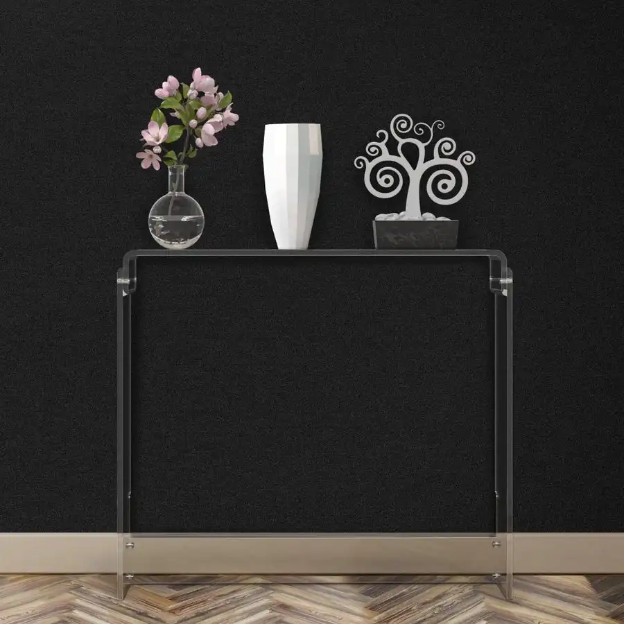 factory wholesale custom modern clear lucite acrylic console table for living room