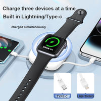 Chargeur sans fil magnétique ultra-mince, capacité 10 000 mAh, charge rapide 20W/15W, batterie Li-polymère pour téléphones mobiles intelligents