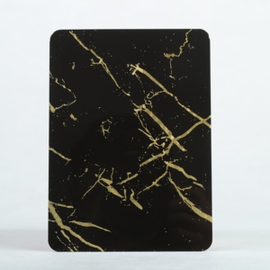 Vinilo de <span class=keywords><strong>Pared</strong></span> Moderno con Diseño de Mármol a Rayas, Autoadhesivo, con Recubrimiento UV, Impermeable, Ignífugo, Antiestático y Ecológico para Gimnasio y Hogar - Product Image 3