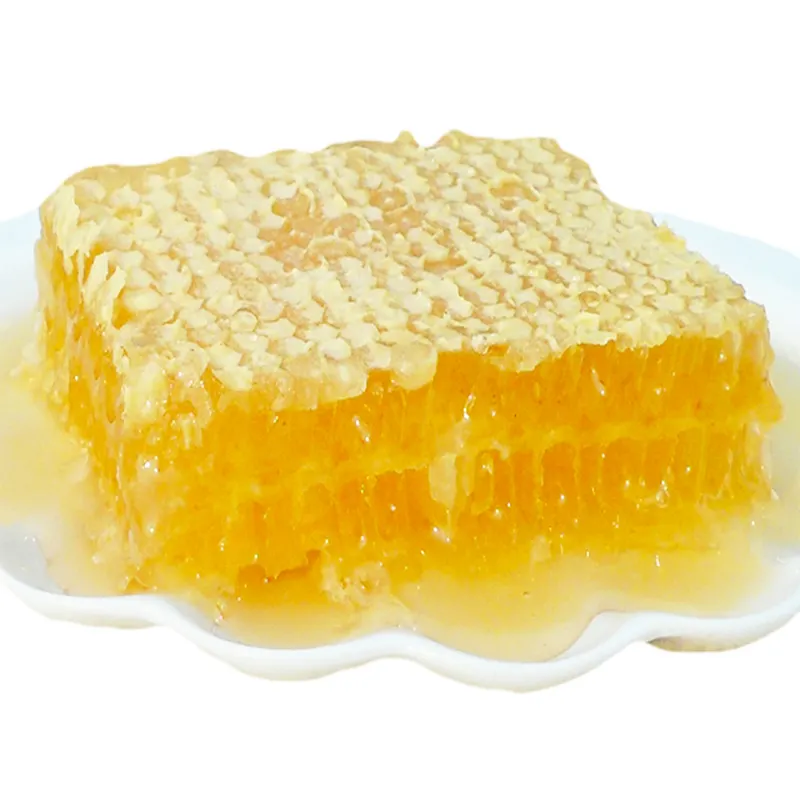Best natural honey comb with plastic box pure honey bee edible raw agricultural suppliers