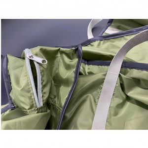 Sac de voyage en polyester du Vietnam, sac à main, sac à bagages, taille 7 pouces, imperméable, couleur personnalisée, OEM, haute qualité - Product Image 1