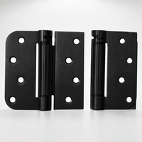 Charnières à ressort robustes modernes de 4-1/2 po en acier inoxydable pour portes à coins ronds/carrés, accessoires de quincaillerie pour portes de projet