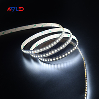 Tira de LED 2835 de Alta Eficiencia, DC24V, 2220m/M, 180lm/W, 12.8W/M, Voltaje Constante, Luces Inteligentes, 3000K/4000K/5000K/6000K