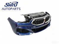 Para BMW Serie 8 G14 G15 G16, Kit de Carrocería Completo de Reemplazo de Fascia Delantera, Conjunto de Parachoques Delantero Usado para 840i 850i M850i