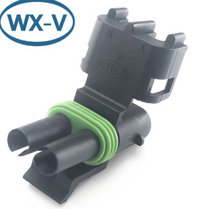 12015792 konektor Harness 2.5 Series 2 lubang DJ3021Y-2.5-11 21 dengan kawat 12010973 12015792 tahan air - Product Image 3