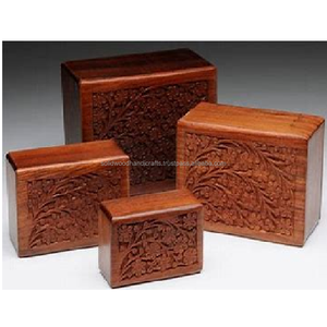 Boîte d'urne en bois de meilleure qualité pour cendres d'animaux de compagnie | Urnes faites à la main | Urnes funéraires | - Product Image 6