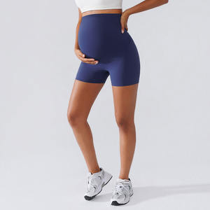 Shorts taille haute Vractivewholesale Peach Lift, tissu extensible quadridirectionnel, respirant, soutien abdominal, adapté à la <span class=keywords><strong>grossesse</strong></span> - Product Image 2