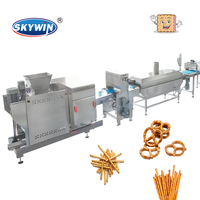Ligne de production de Machine de fabrication de biscuits Skywin Bretzel Snack Machine Petit biscuit pour les entreprises