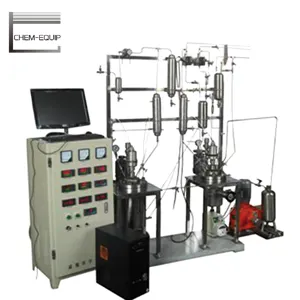 Réacteur à catalyseur de pyrolyse haute température/Réacteur à lit fluidisé à cristallisation de granulés