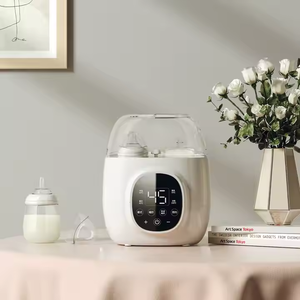 Procesador de Alimentos para Bebés de Doble Biberón con Pantalla LED, Preparador de Leche, 220V, PP, 200W, 1 Año de Garantía - Product Image 5