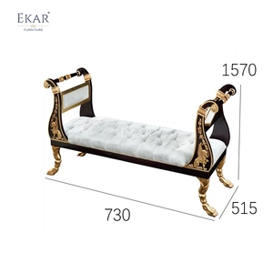 Panca per Fondo Letto EKAR Sovereign Imperial |   Divano Imbottito di Lusso in Stile Inglese |   Mobili per <span class=keywords><strong>Camera</strong></span> <span class=keywords><strong>da</strong></span> Letto Personalizzati - Product Image 6