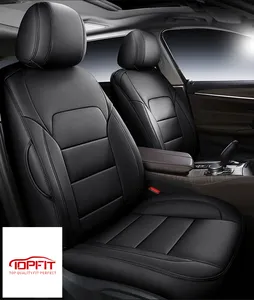 Housse de siège de voiture en cuir imperméable de haute qualité d'usine, 100% testée, coussin de siège personnalisé pour la plupart des voitures - Product Image 1