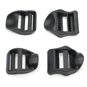 Hebilla de plástico negra para mochila, cierre de ajuste de cuatro posiciones de 26 mm para accesorios de bolsos de exterior - Product Image 4