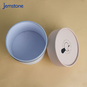 Boîte d'emballage cylindrique en carton kraft pour capsules de gel alimentaire à base de plantes, design personnalisé, recyclable, tube en papier pour poudre de protéines - Product Image 5