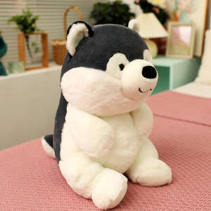 Yeni Husky <span class=keywords><strong>s</strong></span>üper yumuşak köpek peluş oyuncaklar yumuşak peluş oyuncaklar sevgililer günü hediyesi için dolması hayvan köpek oyuncaklar - Product Image 2
