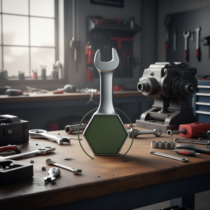 Clé à douille à chocs Fervi, série normale, taille standard, outil professionnel - Product Image 3